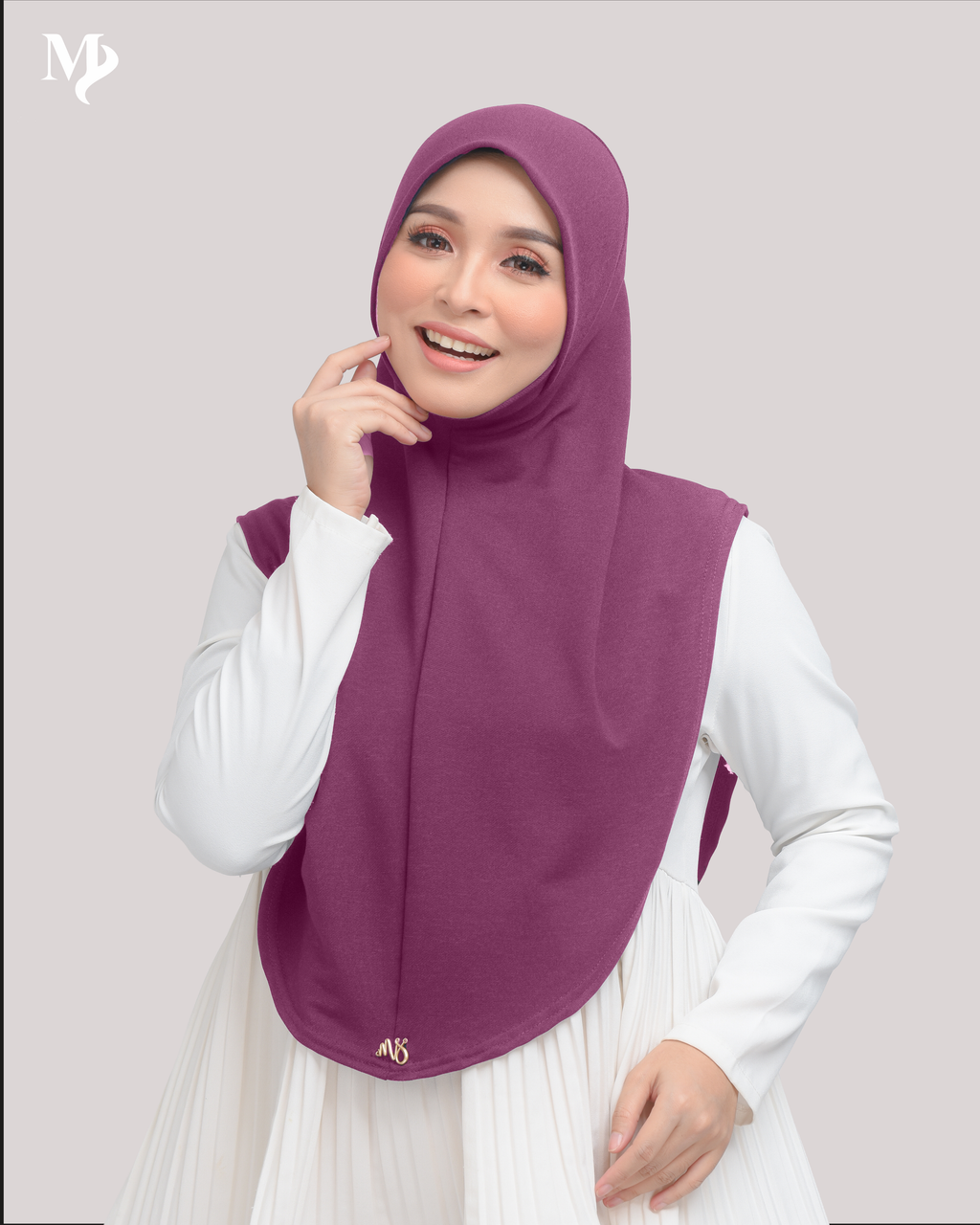 MARYAM SARUNG IN MULBERRY
