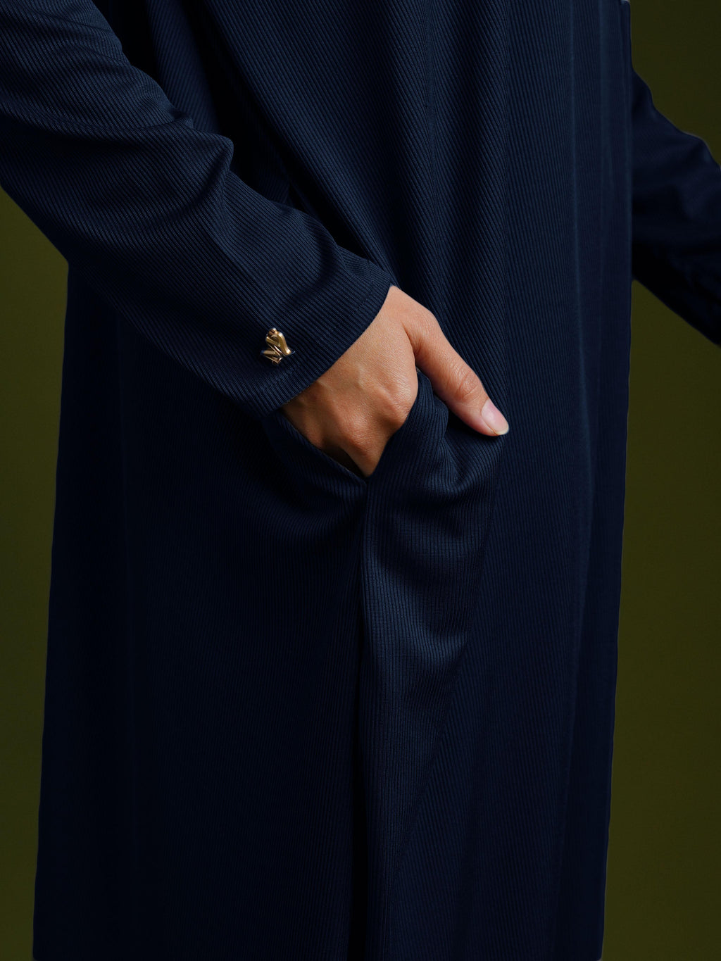 HIJRA MOM IN NAVY BLUE