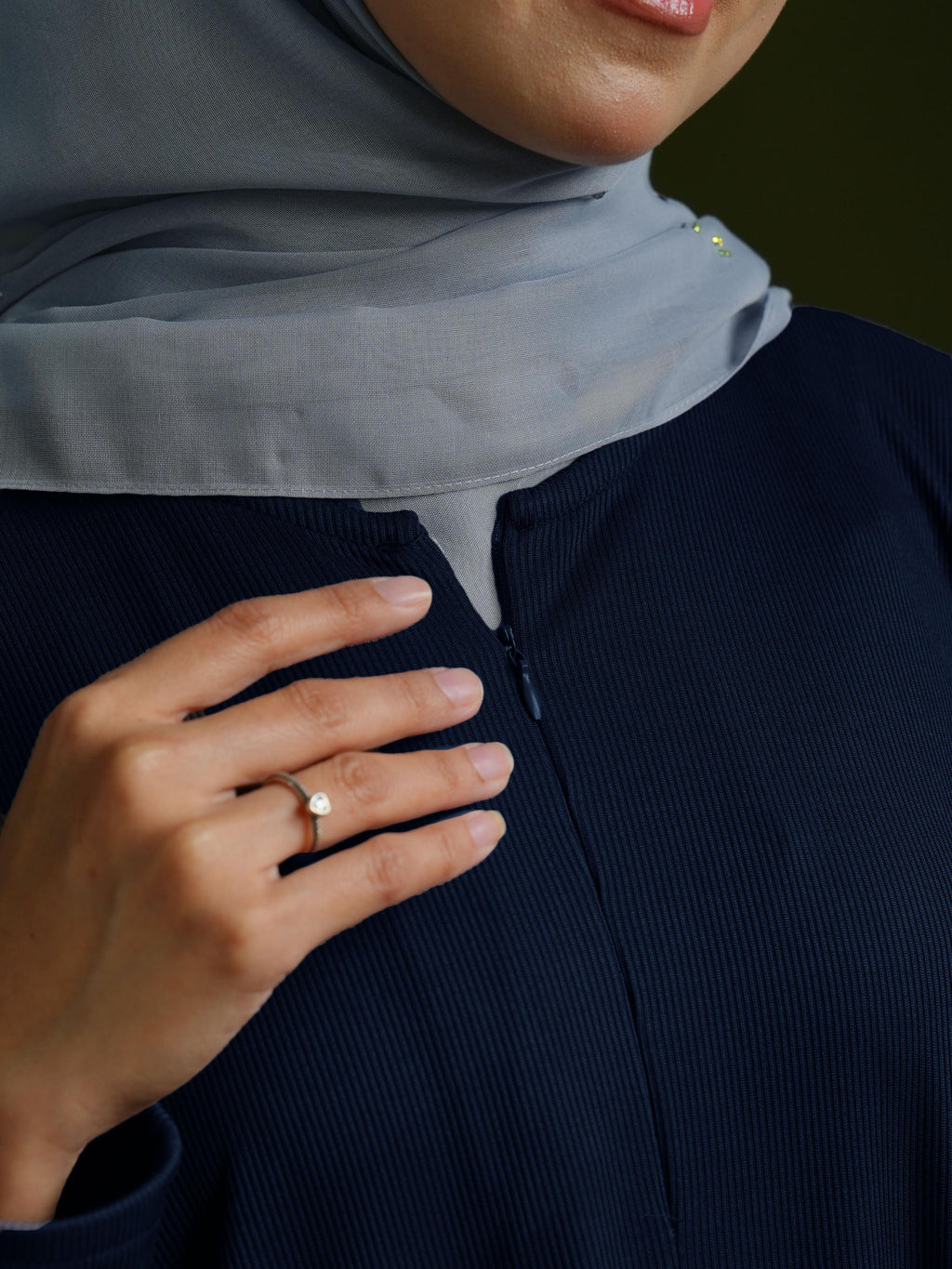 HIJRA MOM IN NAVY BLUE