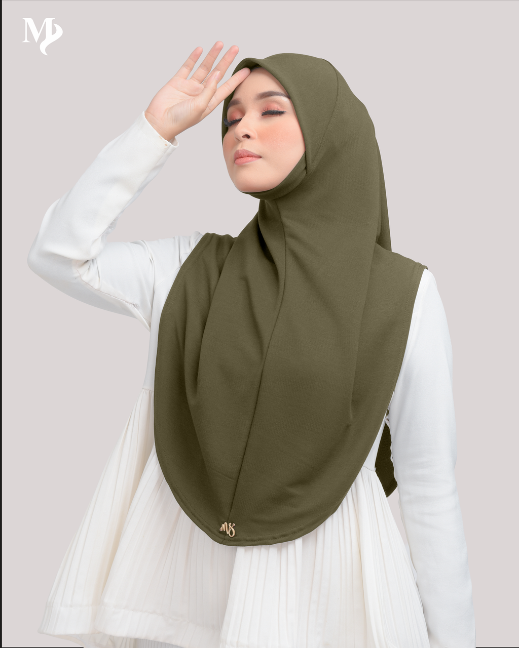 MARYAM SARUNG IN OLIVE