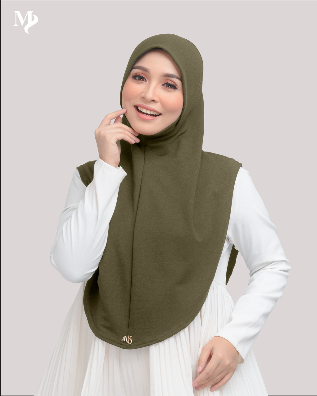 MARYAM SARUNG IN OLIVE