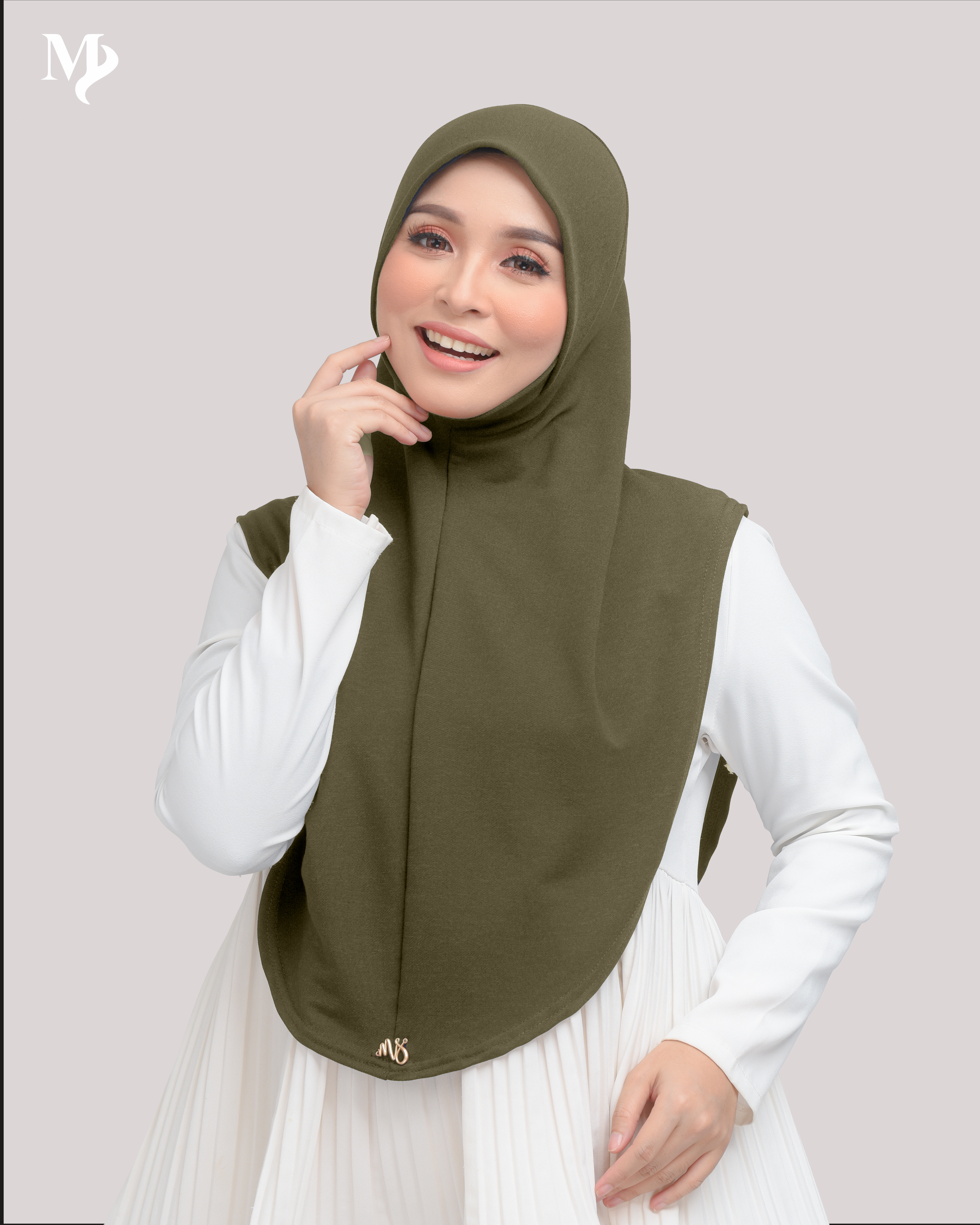 MARYAM SARUNG IN OLIVE