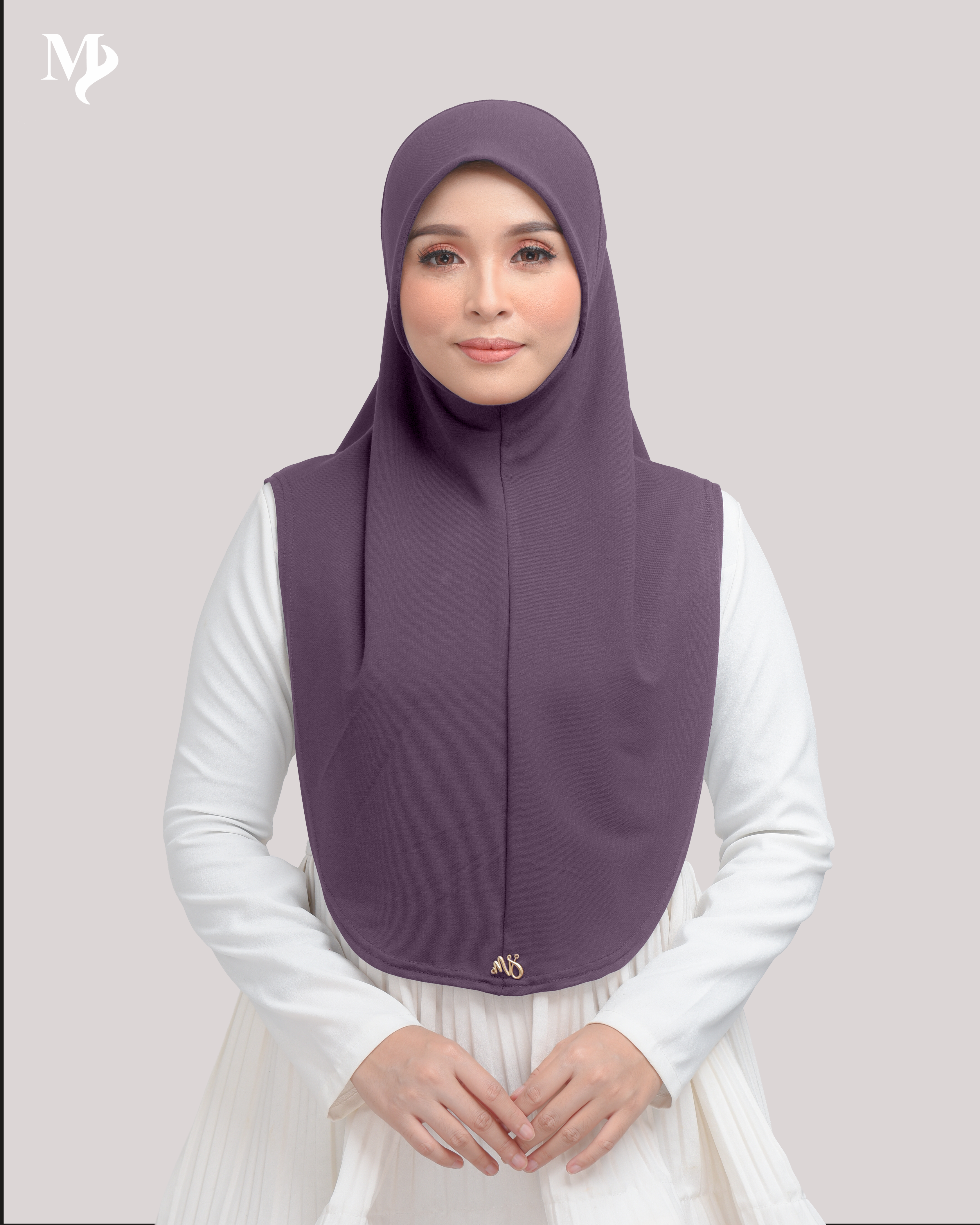 MARYAM SARUNG IN PLUM